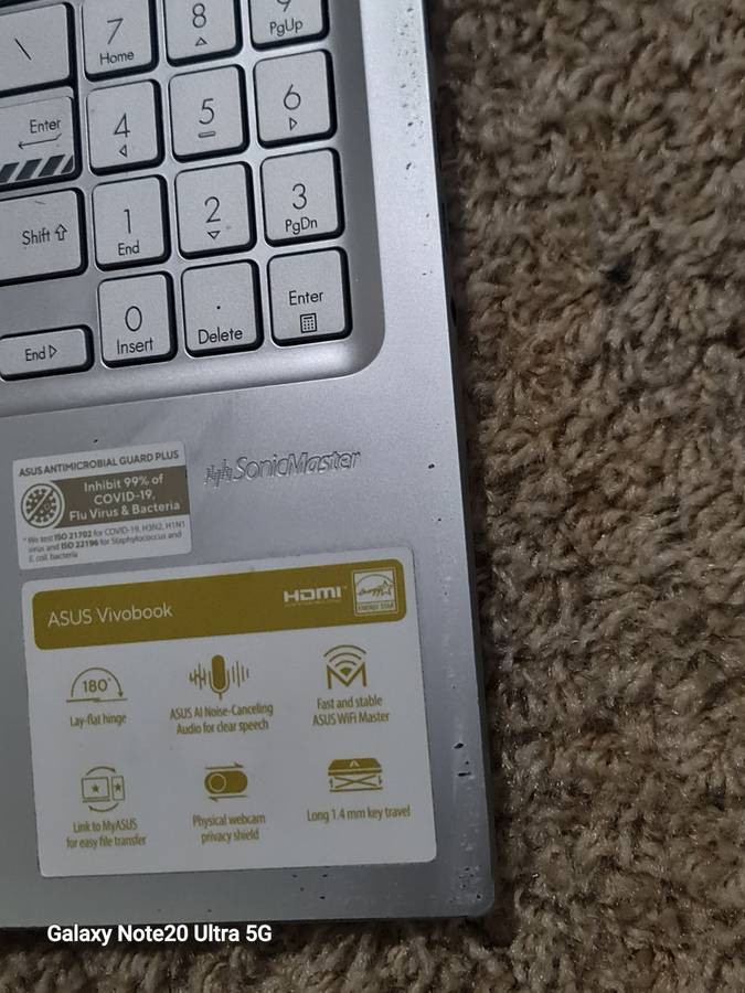 ASUS VIVOBOOK M1502 AMD RYZEN 5 RADEON GRAPHICS 512 NVME 8GIG RAM WINDOWS 11