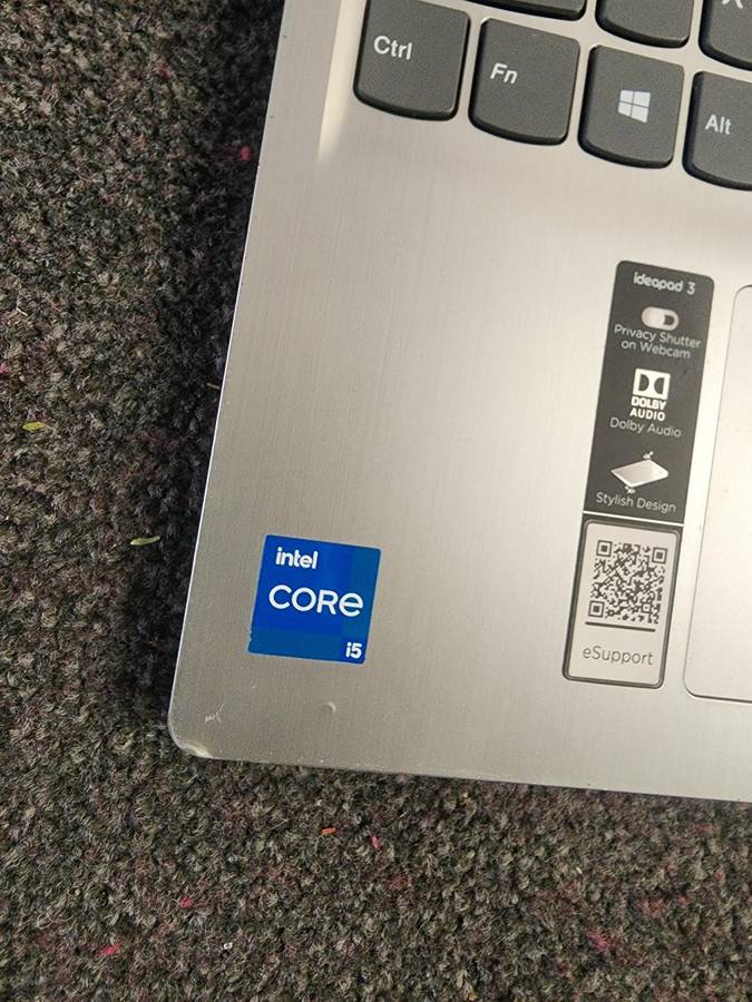 LENOVO IDEAPAD 3 CORE I5 11TH GEN 512NVME 8GIG RAM MICROSOFT WINDOWS 11 PRO 24H2