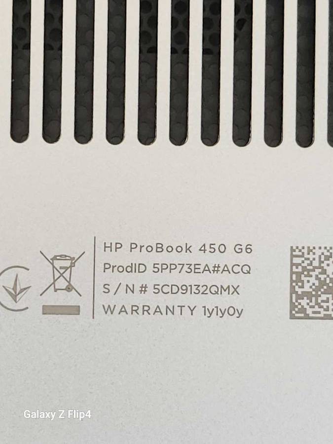 Hp ProBook 450 G6