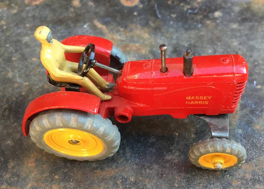 Dinky Massey Harris Restored Loose
