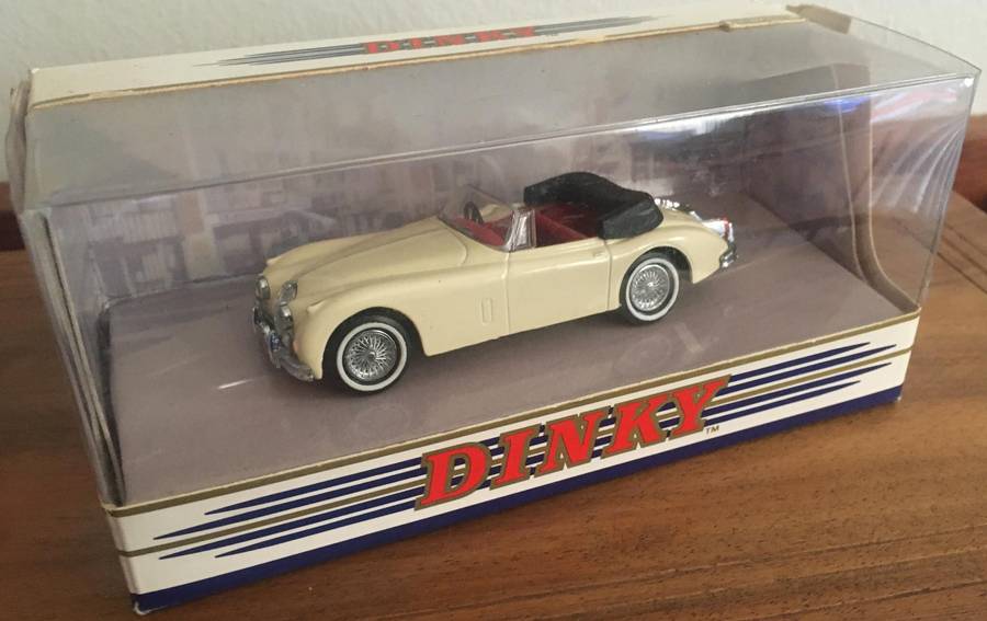 Jaguar 1960 XK150 Dinky Cream 1-43 Boxed