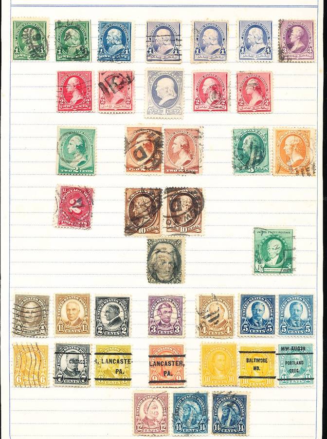 USA    -  VARIOUS USA ON PAGES