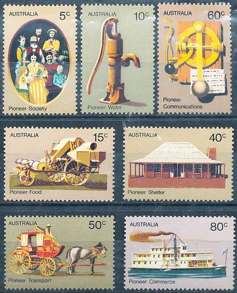 AUSTRALIA  1972 -   First Australian Immigrants  SET   -  MINT