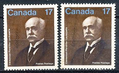 CANADA  1980  -  Dr. Emmanuel-Persillier Lachapelle   -  FINE  MINT and USED