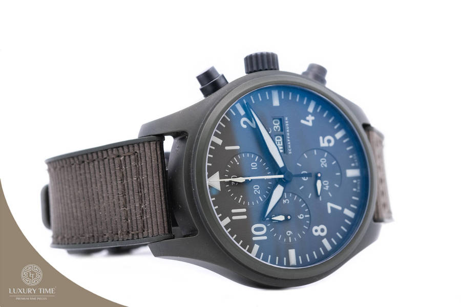 IWC Pilots Watch Chronograph TOP GUN Edition Woodland Men's Watch