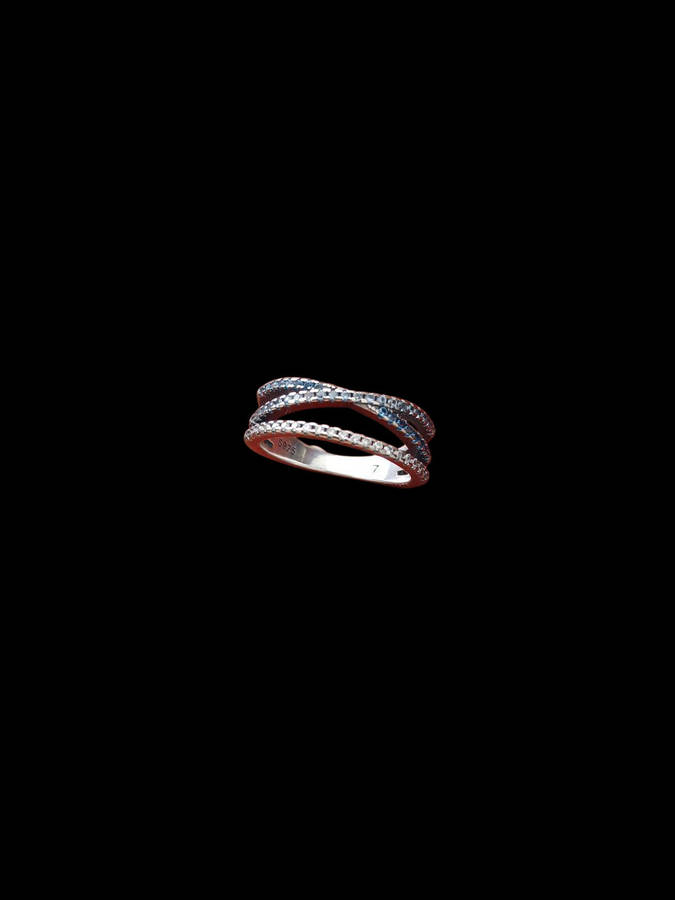 925 Sterling Silver Wide Band Ring (Used Once)