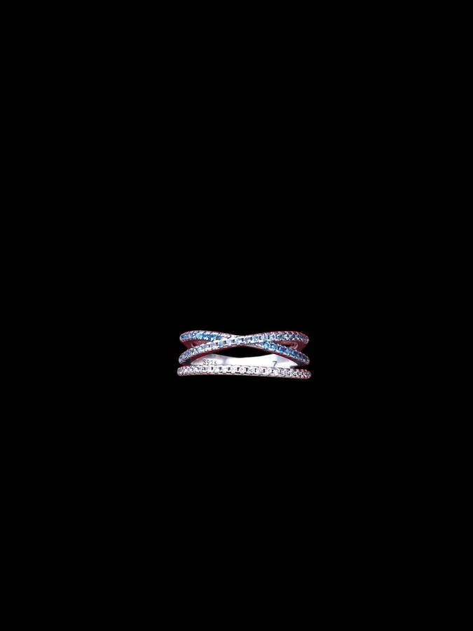 925 Sterling Silver Wide Band Ring (Used Once)