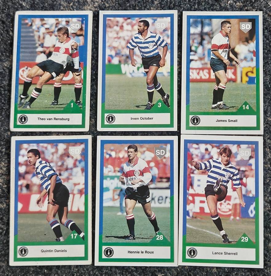 1992 Rugby card collection