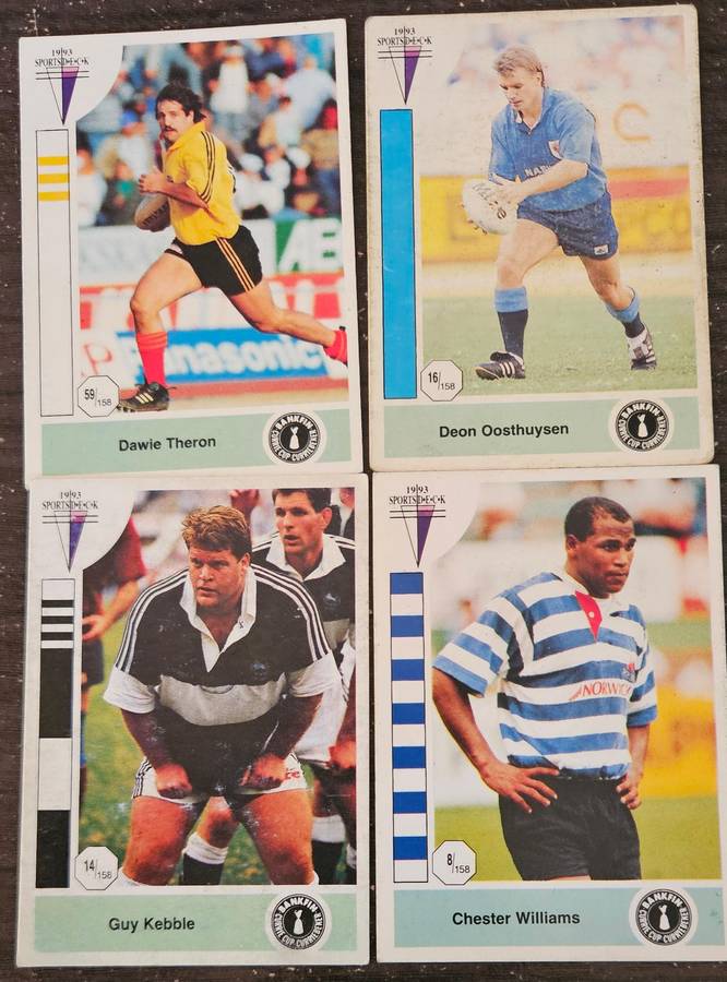 1993 Rugby cards