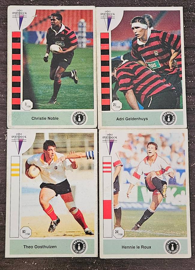 1993 Rugby cards