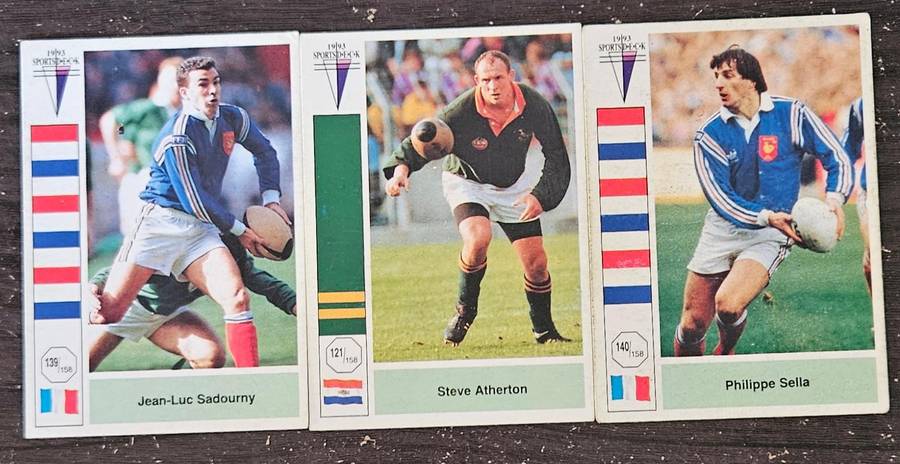 1993 Rugby cards
