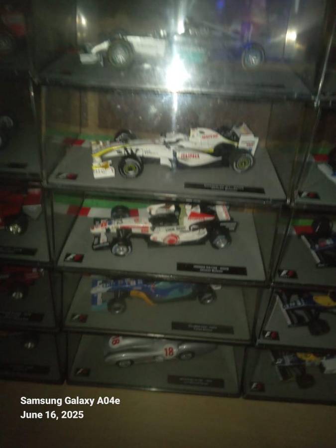 Panini Formula One F1 - The Car Collection 60 Models 1:43  Scale