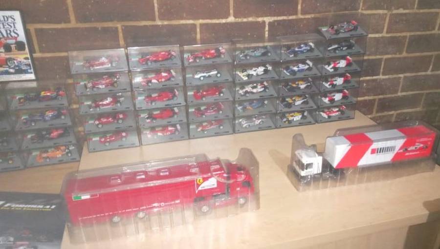 Panini Formula One F1 - The Car Collection 60 Models 1:43  Scale