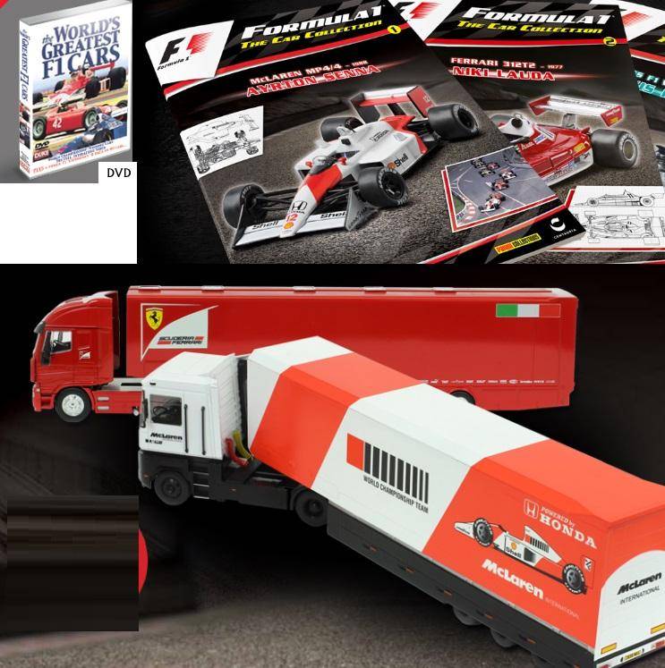 Panini Formula One F1 - The Car Collection 60 Models 1:43  Scale