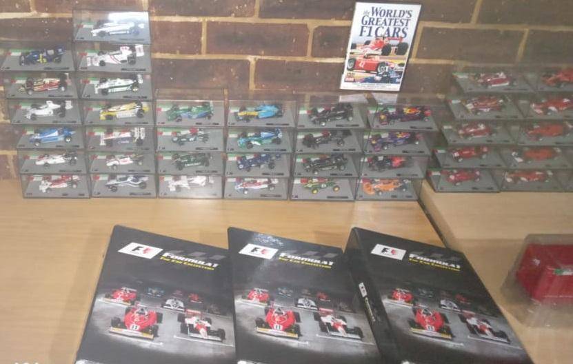 Panini Formula One F1 - The Car Collection 60 Models 1:43  Scale