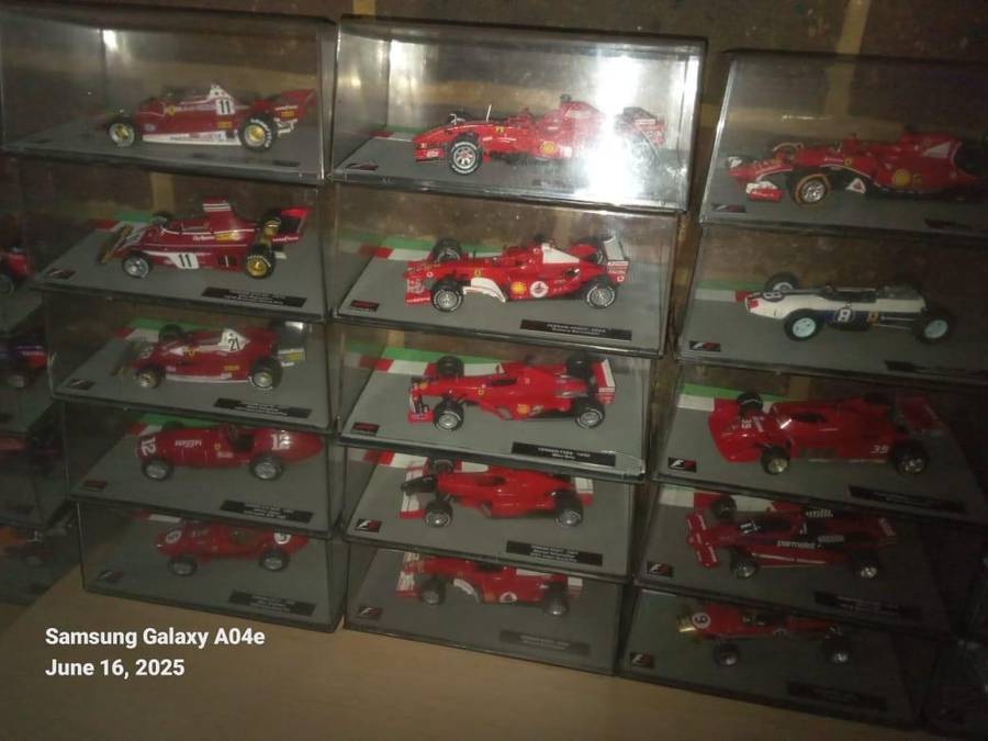Panini Formula One F1 - The Car Collection 60 Models 1:43  Scale