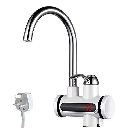 AIYI Electric Hot Water Tap, Instant Heater Tap with LED Digital Display, 3sec Inst