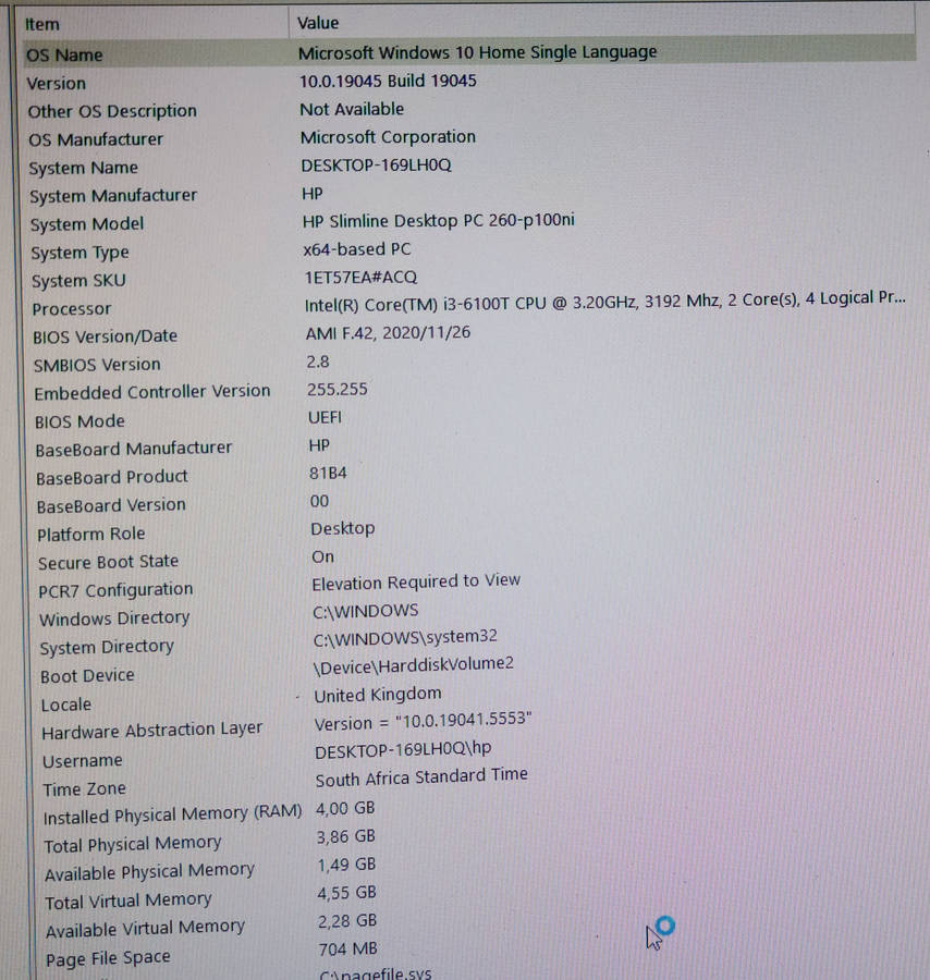 Perfect Student PC Setup  HP Slimline + Samsung 22 Monitor
