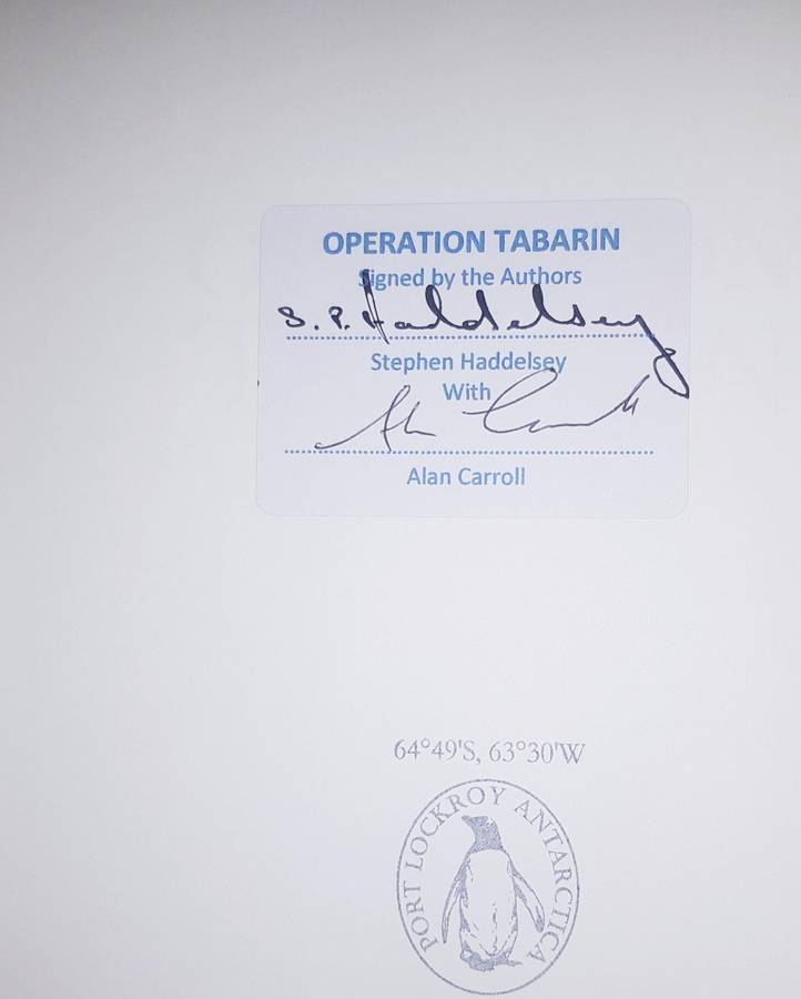 Operation Tabarin SIGNED Britain's Secret Wartime Expedition Antarctica 44-46