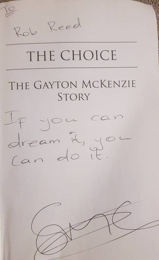 The Choice The Gayton McKenzie Story Signed