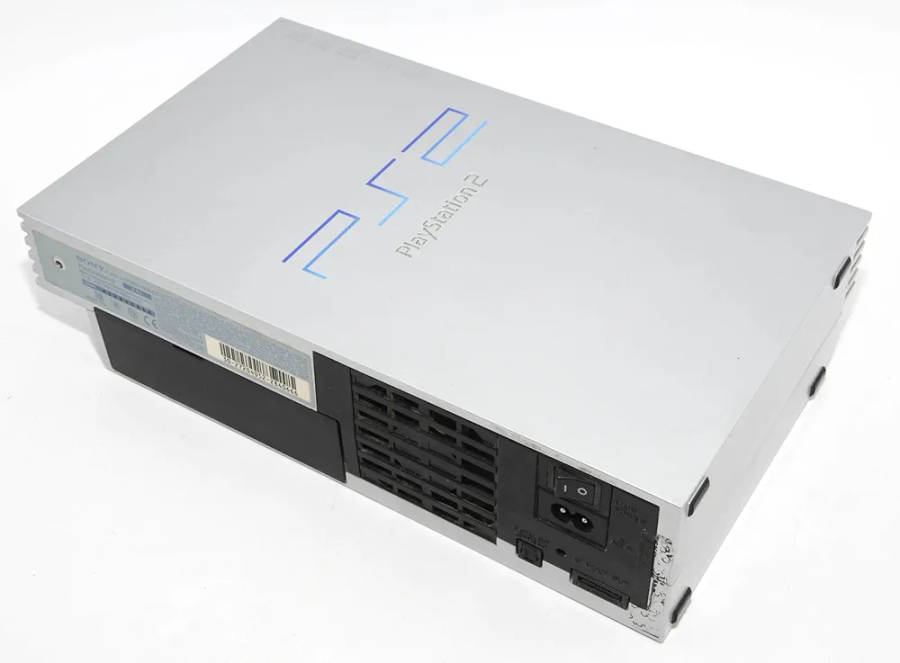 PlayStation 2 PS2 Console Satin Silver SCPH 50004