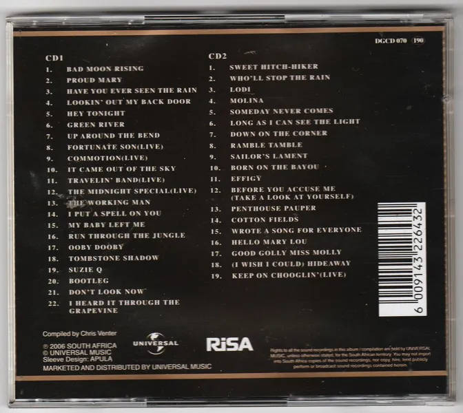 Creedence Clearwater Revival - Gold CD