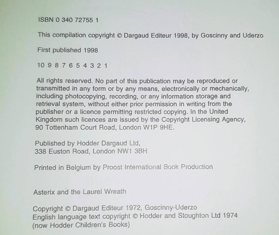 Asterix & Friends: 5 Adventures in One Book" by Goscinny and Uderzo