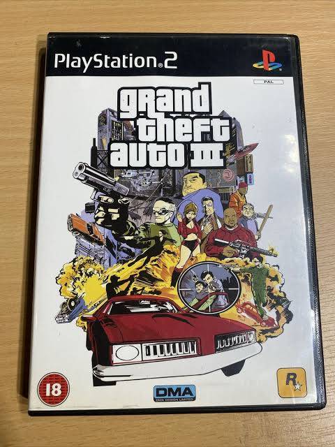 GTA 3 PS2 Grand Theft Auto III (GTA 3) Map