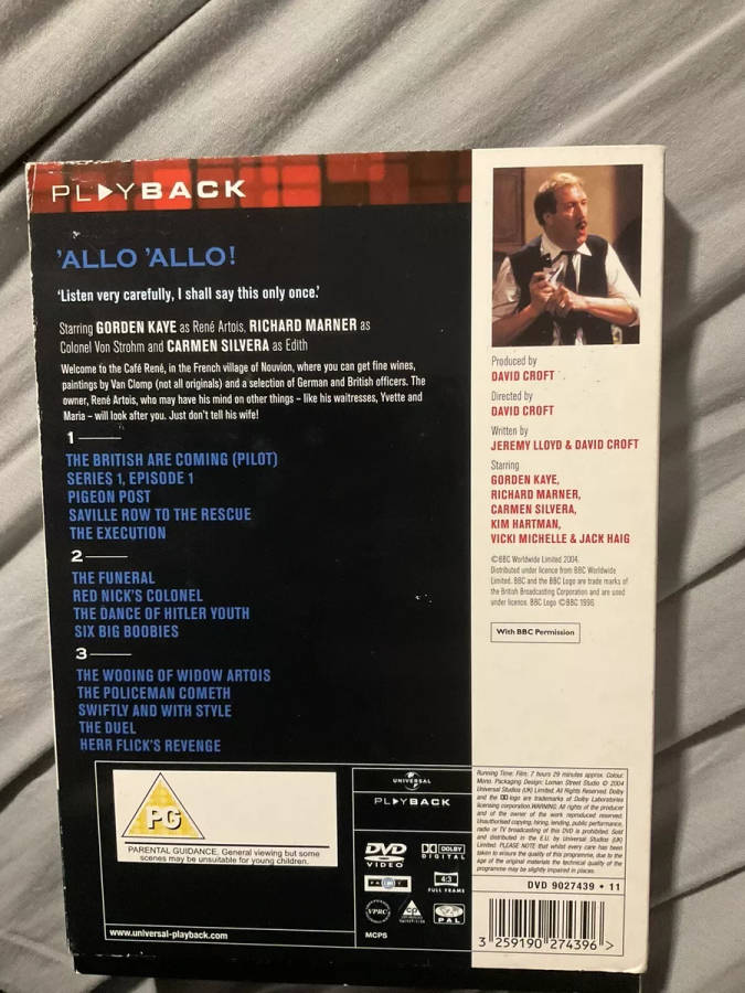 Allo 'Allo Season 1 & 2