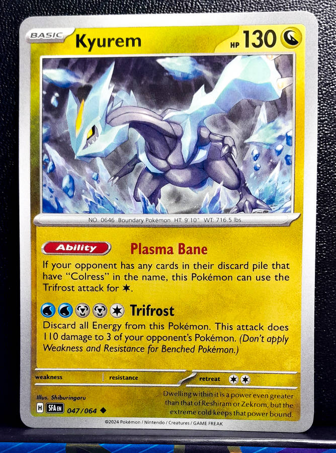 Pokemon Card - Kyurem 047/064 - Uncommon - Shrouded Fable NM