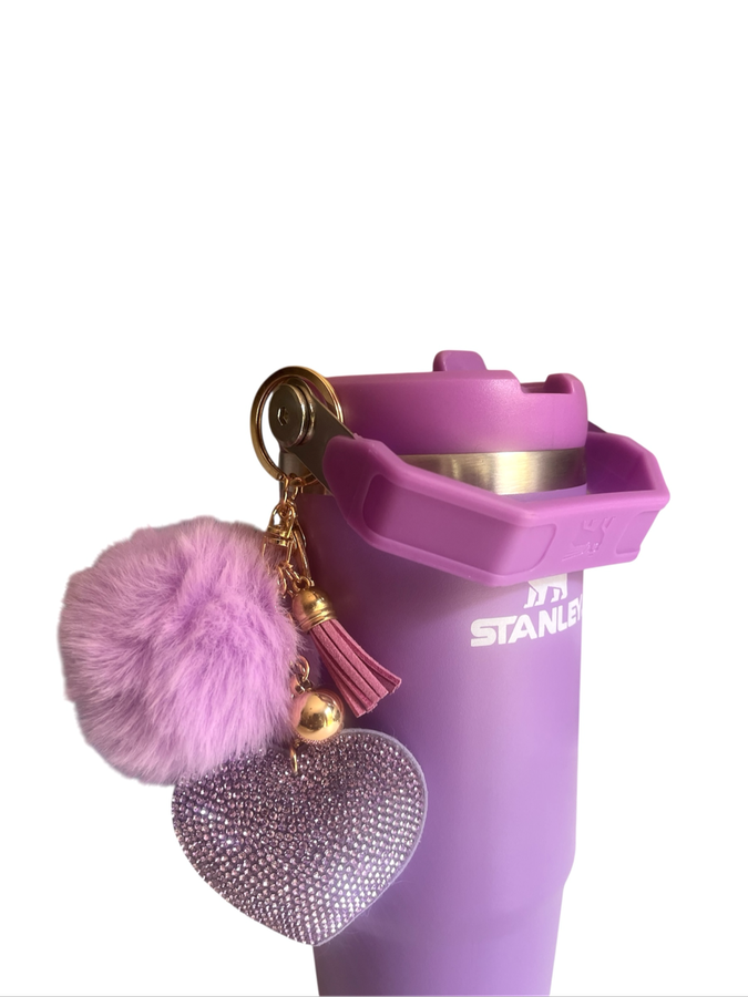 Stanley Ice-Flow Flip Charm With Straw Cleaner Stainless Steel Cup