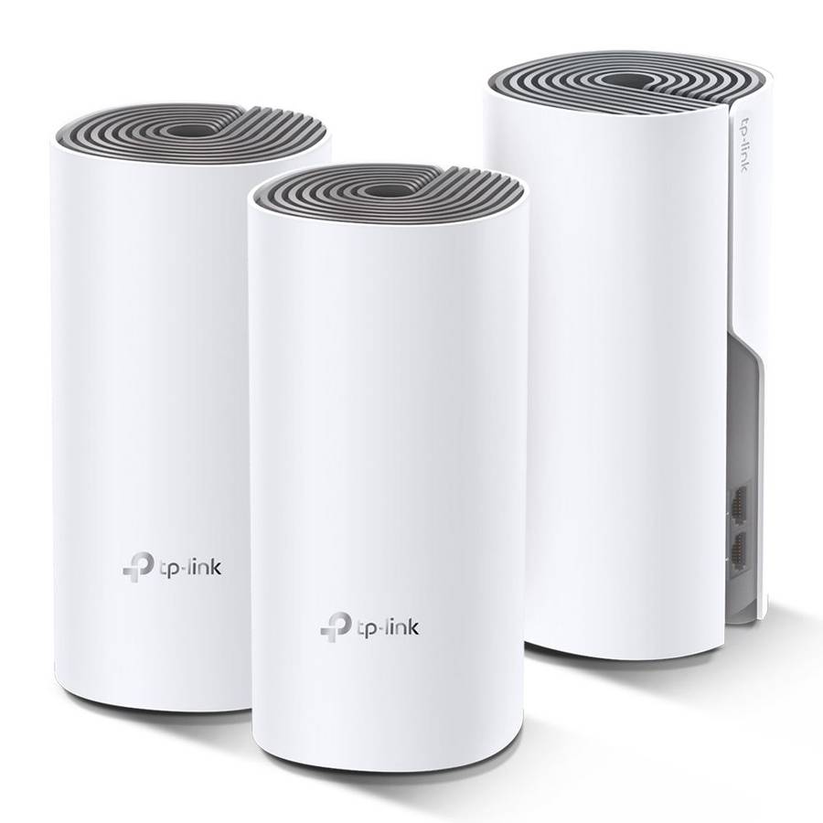 Tp-Link Deco E4 3 Pack AC1200 Whole Home Wifi System 2 x 10/100 Lan