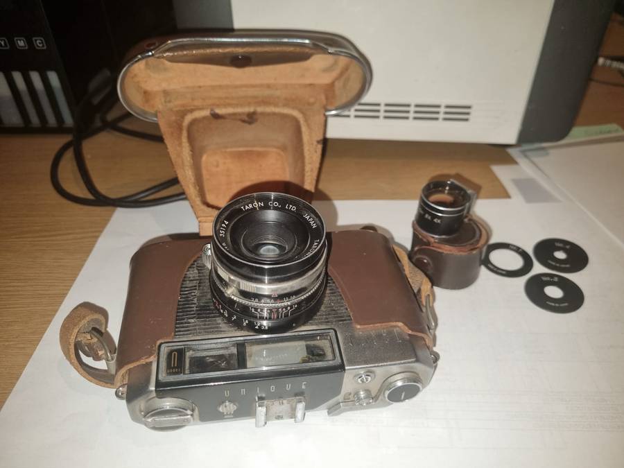 Vintage Taron 45mm Camera & Telewide Optical Viewfinder