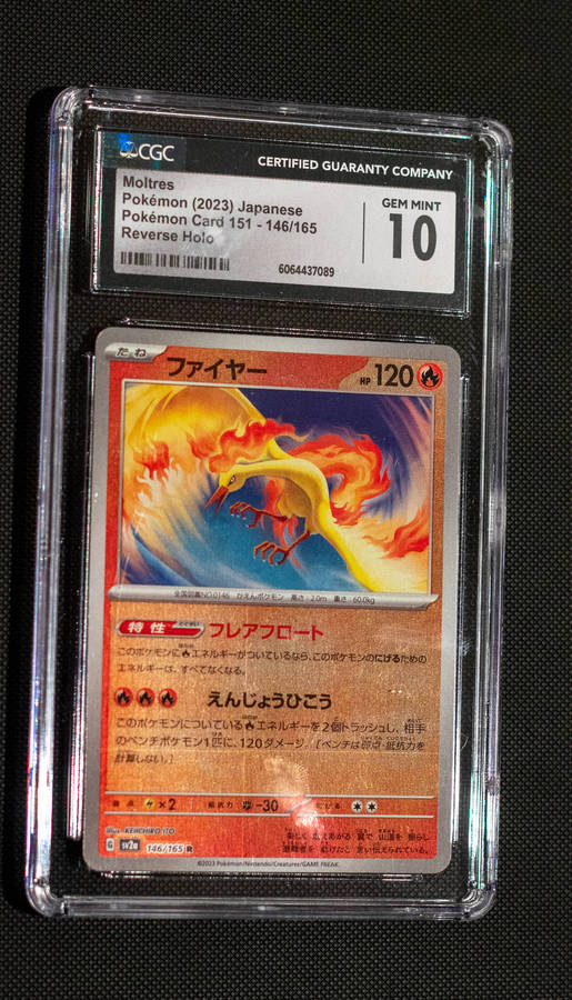 Lot of graded pokemon cards