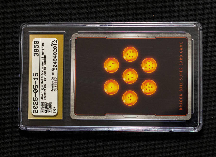 CGC 10 Pristine - Vegito (Super Rare X) - DBS Fusion World 2024 - FB02-061