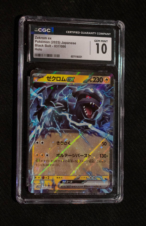 Lot of graded pokemon cards