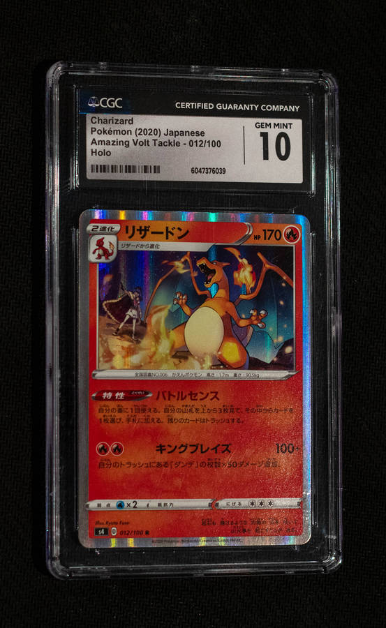 Lot of graded pokemon cards