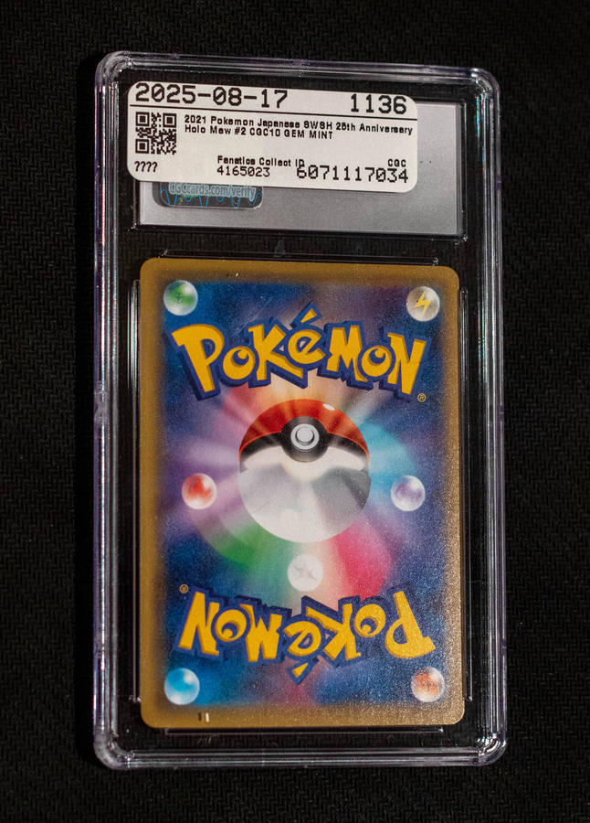 2021 Pokemon Japanese SWSH 25th Anniversary Holo Mew #2 CGC 10 GEM MINT