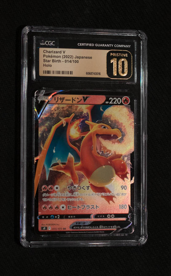 Lot of graded pokemon cards