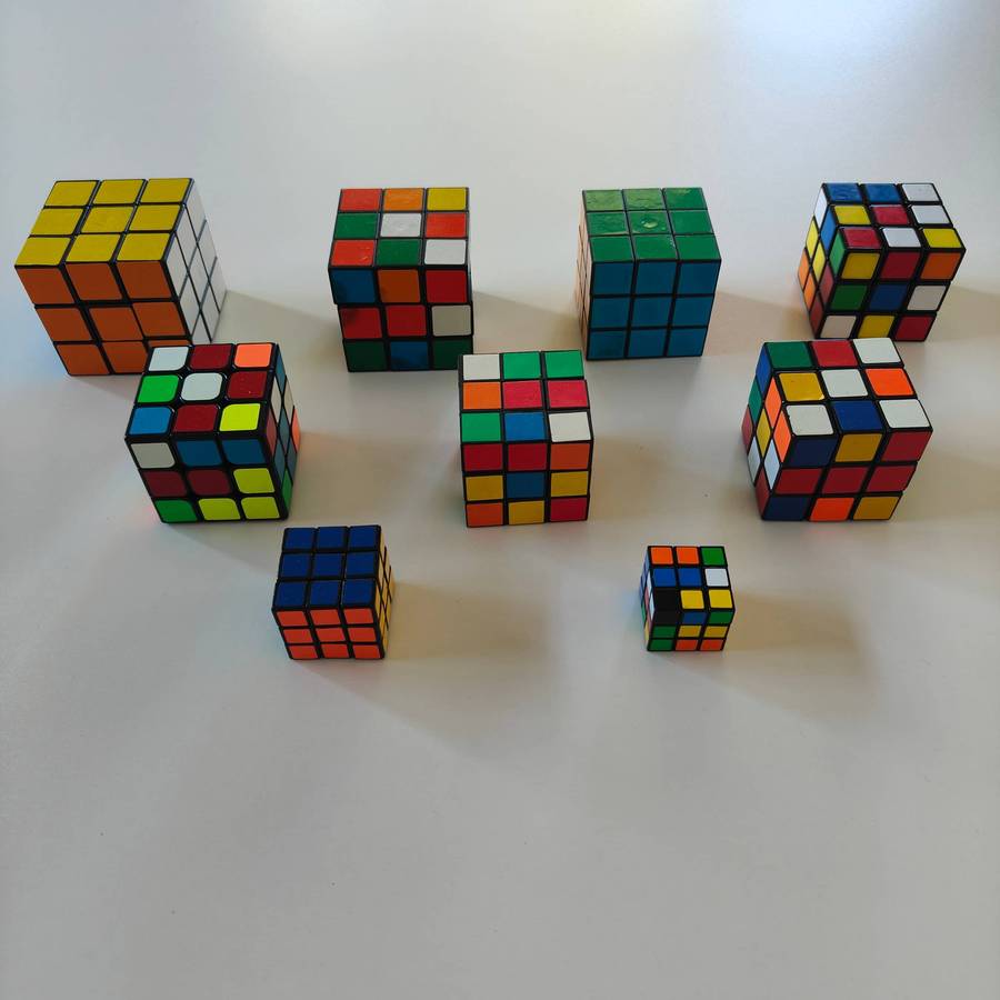 VINTAGE RUBIC CUBE COLLECTION RUBIX