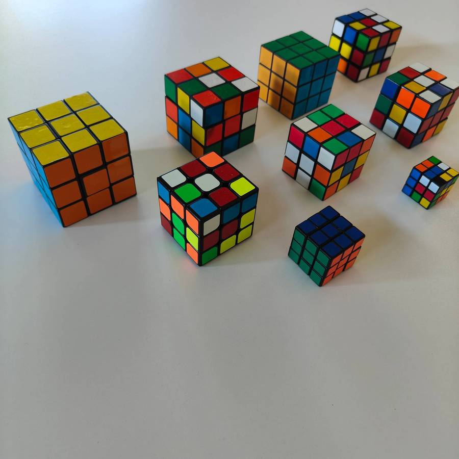 VINTAGE RUBIC CUBE COLLECTION RUBIX
