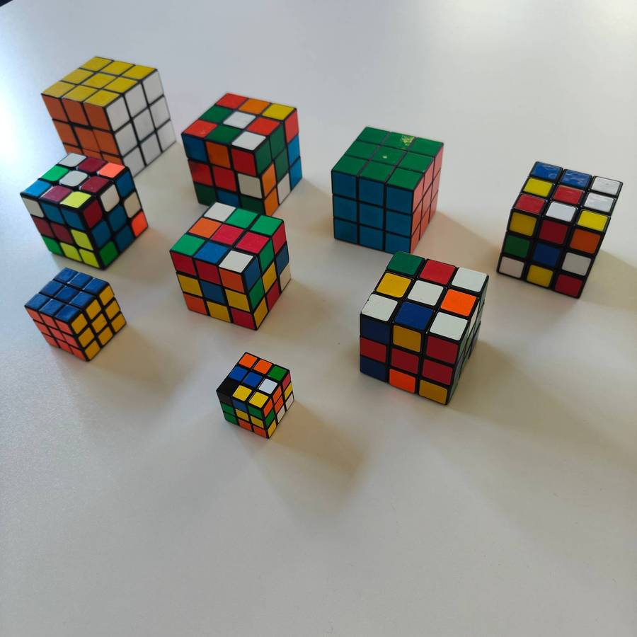 VINTAGE RUBIC CUBE COLLECTION RUBIX