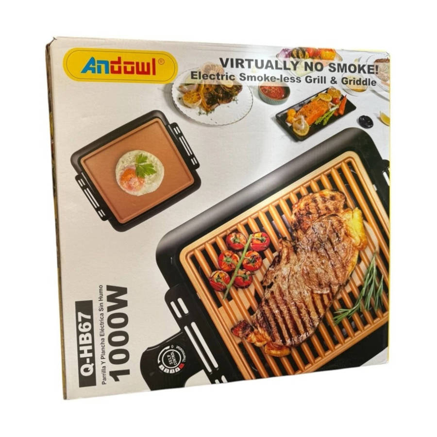 Non Stick Electric Griller - Large
