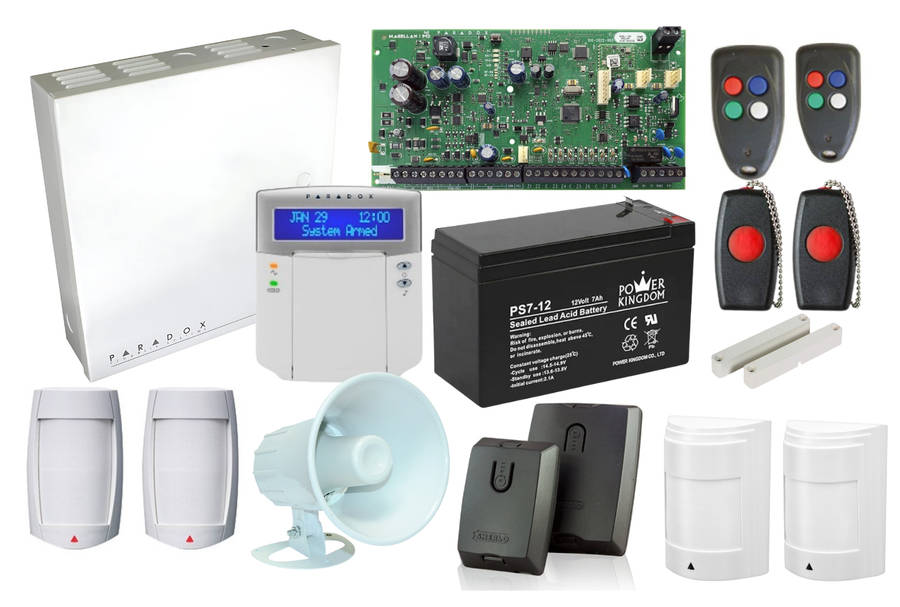 Paradox MG5050 Full Alarm System Bundle