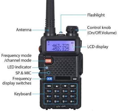 Baofeng UV-5R 8w Dual Band Radio