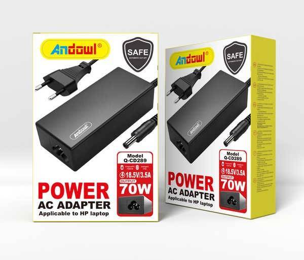 Ac Adapter- Laptop Charger 70 W Barrel Plug- 12 x 5 Millimeters  With Center Pin  Compatible