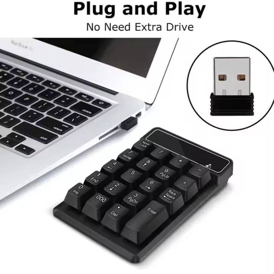 2.4GHz Mini Wireless Number Keyboard