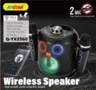 Bluetooth speaker with two microphones Q-YX2560