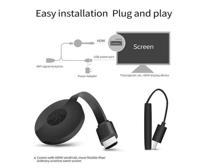 Q-713 TV Stick For Android, IOS Chromecast TV Streaming