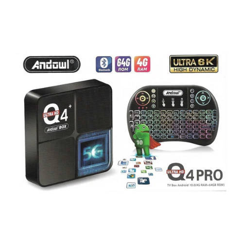 Q4 PRO Mini 8K TV Box  Ultra HD Streaming with WiFi & USB 2.0 (Retails for R1000)
